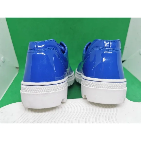 Skechers Women's 155201 Patent Blue Roadies 90sBBY Casual Shoes Size 8.5M - Picture 16 of 16